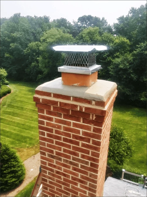 Ashmasters Chimney Service Chimney Crown Repaired