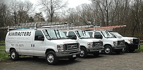Ashmasters Chimney Service Vans