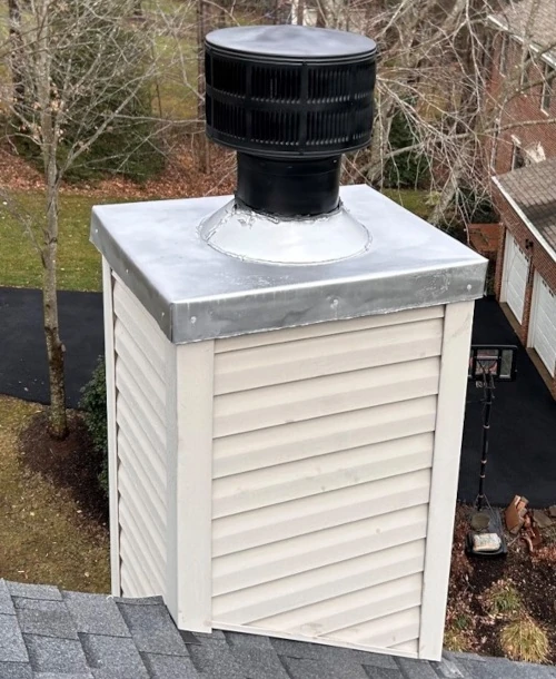 Chimney Replacement with Prefabricated Chimney